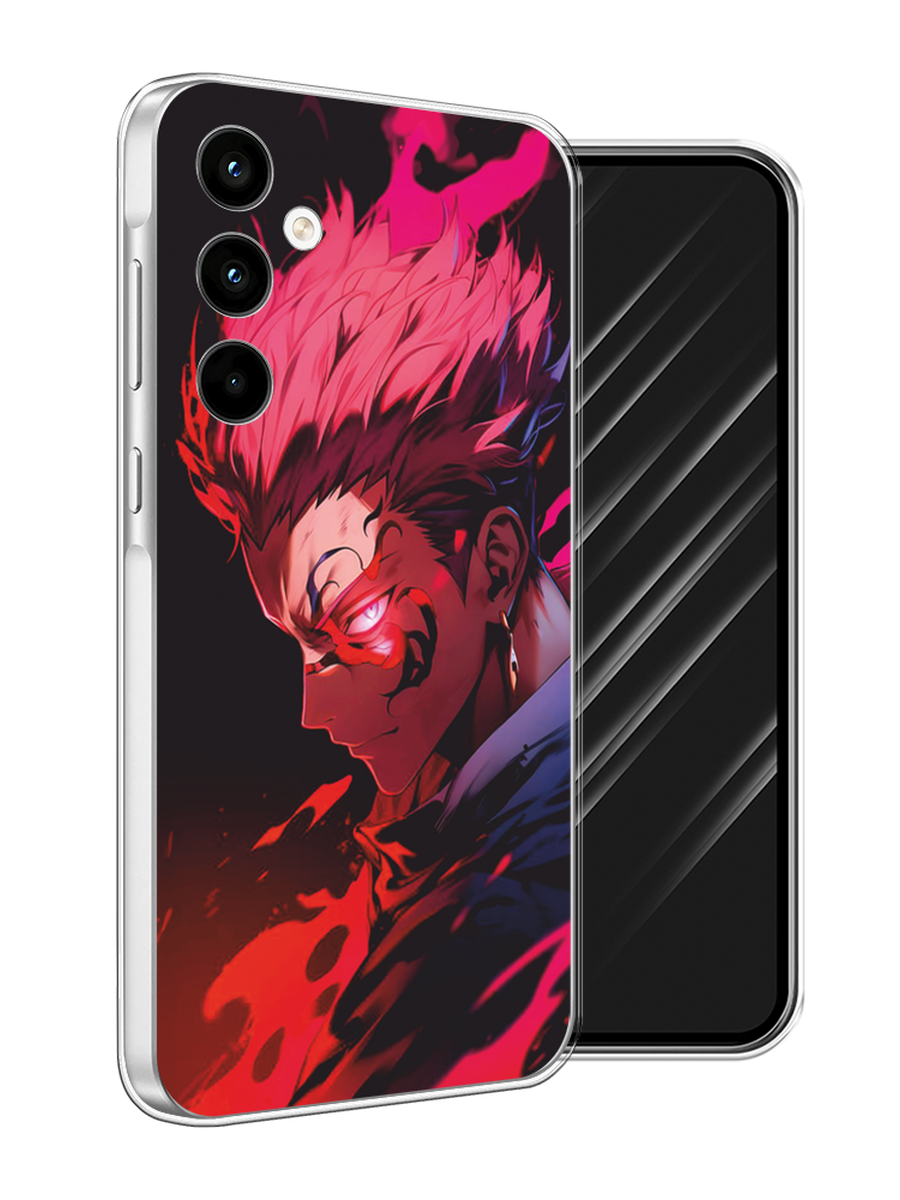 

Чехол Awog на Samsung Galaxy A35 5G "Взгляд Сукуны", Розовый;красный;черный, 2109350-1
