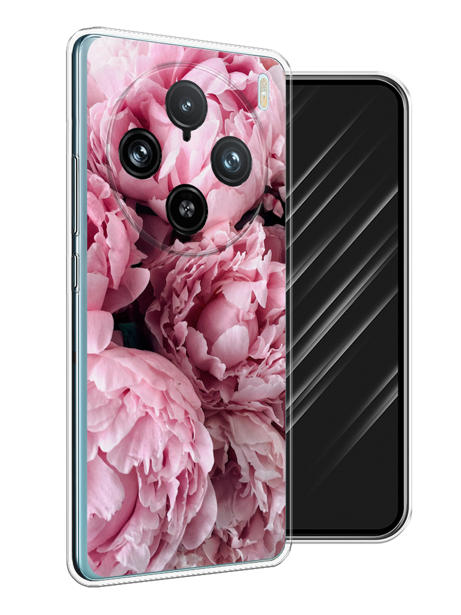 

Чехол Awog на Vivo X100 Pro "Нежные пионы", Розовый;черный;белый, 2611850-1