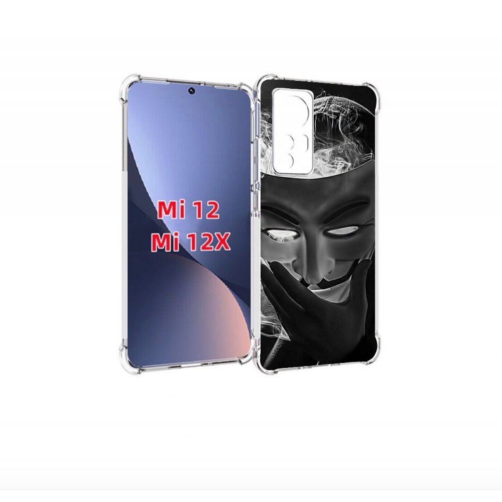 

Чехол бампер MyPads Маска для Xiaomi 12/Xiaomi 12X противоударный, Прозрачный, Tocco