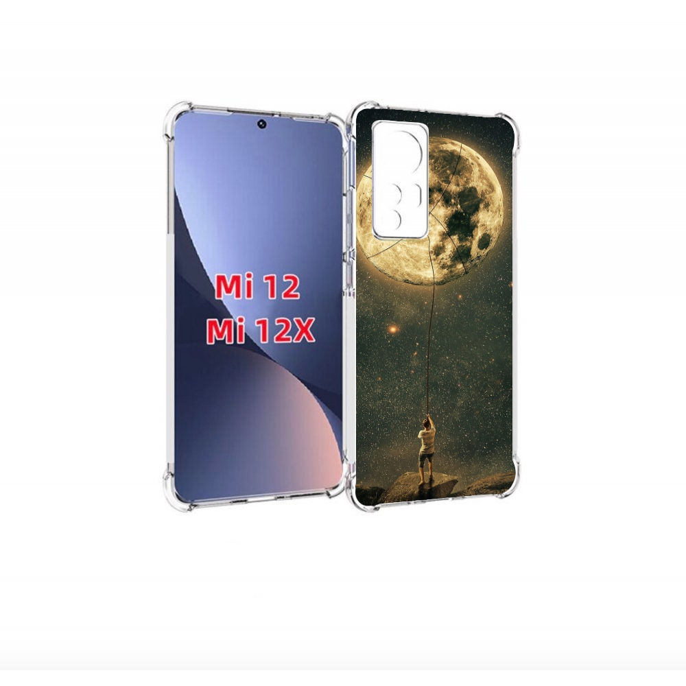 

Чехол бампер MyPads Луна-светит для Xiaomi 12., Прозрачный, Tocco