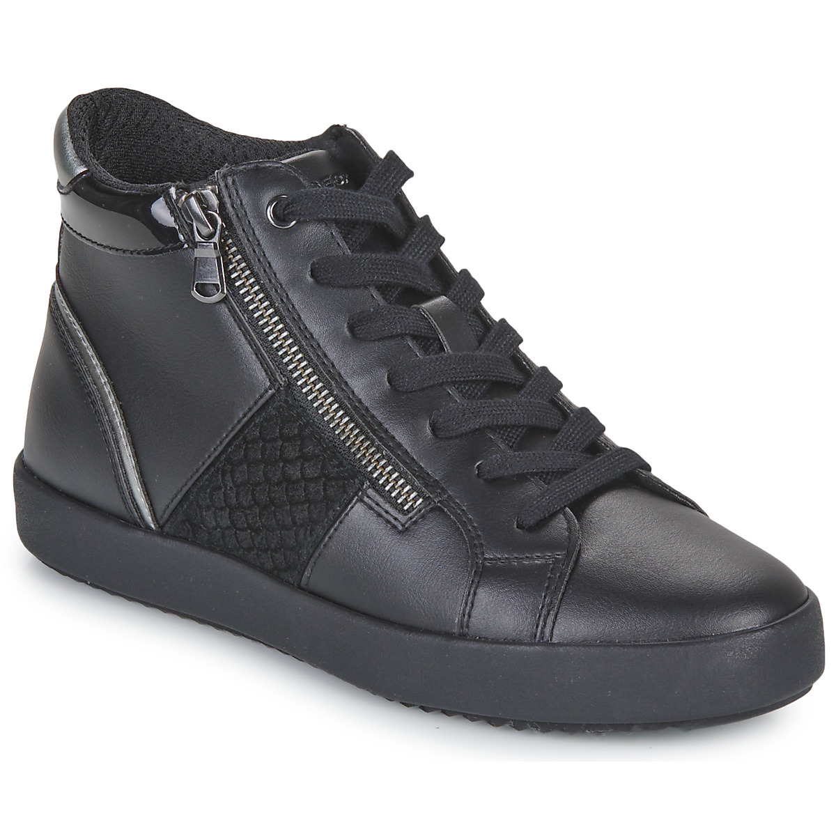 

Кеды женские GEOX 25585039 черные 41 EU, Черный, 25585039