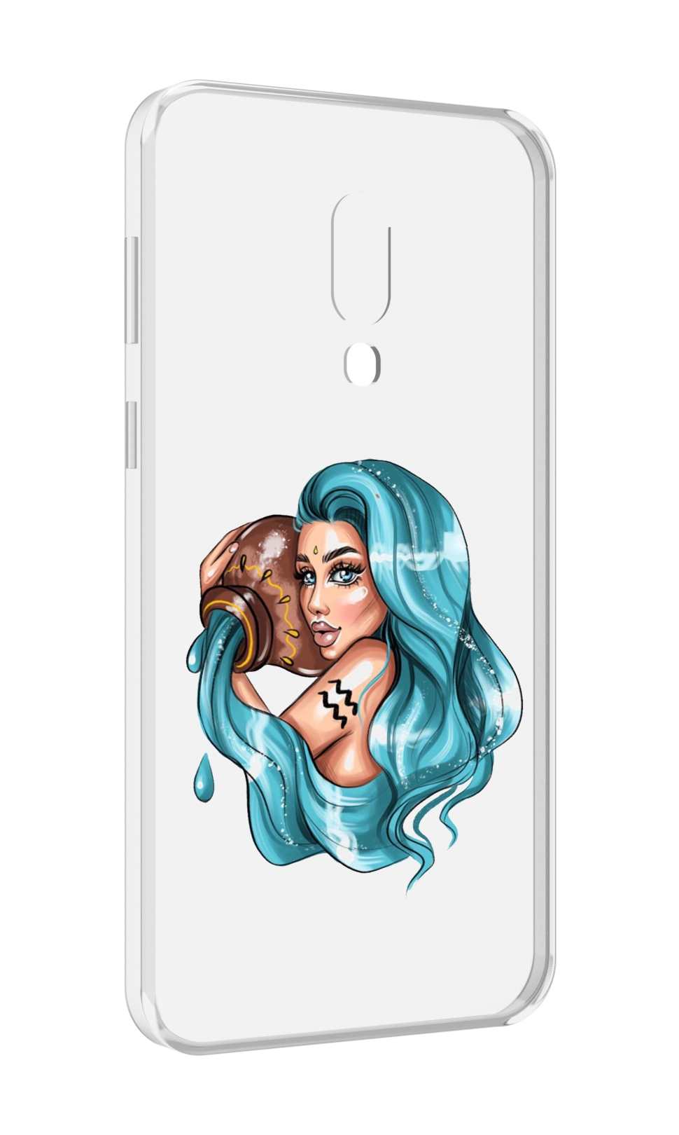 

Чехол MyPads Девушка-Водолей для Meizu 16 Plus / 16th Plus, Прозрачный, Tocco