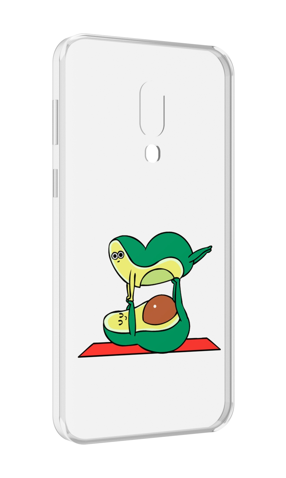 

Чехол MyPads Две-половинки для Meizu 16 Plus / 16th Plus, Прозрачный, Tocco