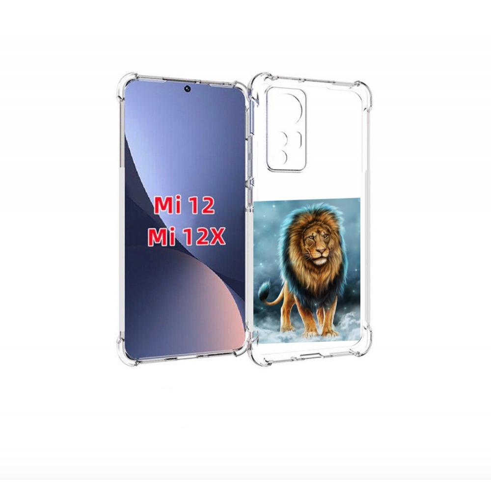 

Чехол бампер MyPads Лев-в-тумане для Xiaomi 12., Прозрачный, Tocco