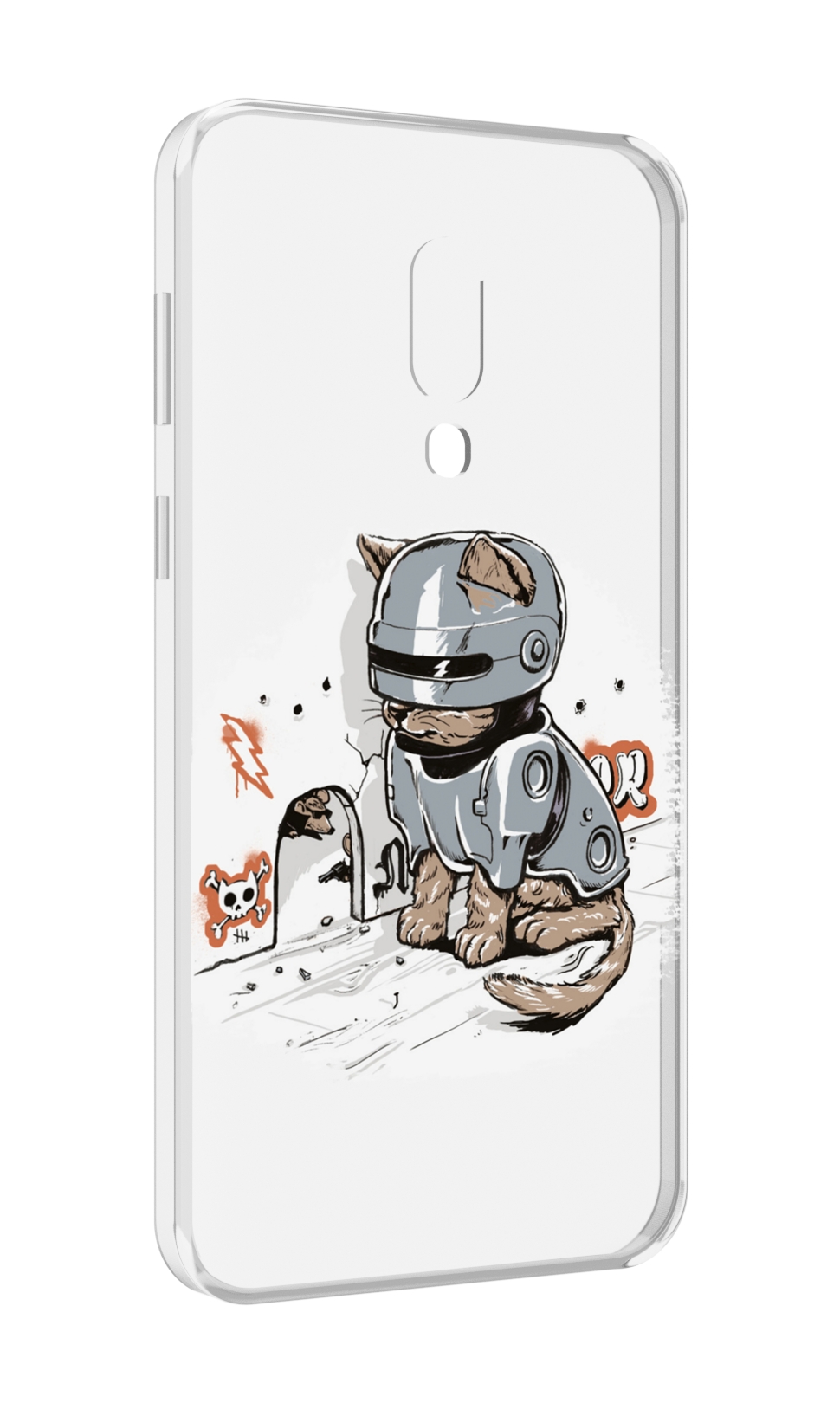 

Чехол MyPads Грозный кот для Meizu 16 Plus / 16th Plus, Прозрачный, Tocco
