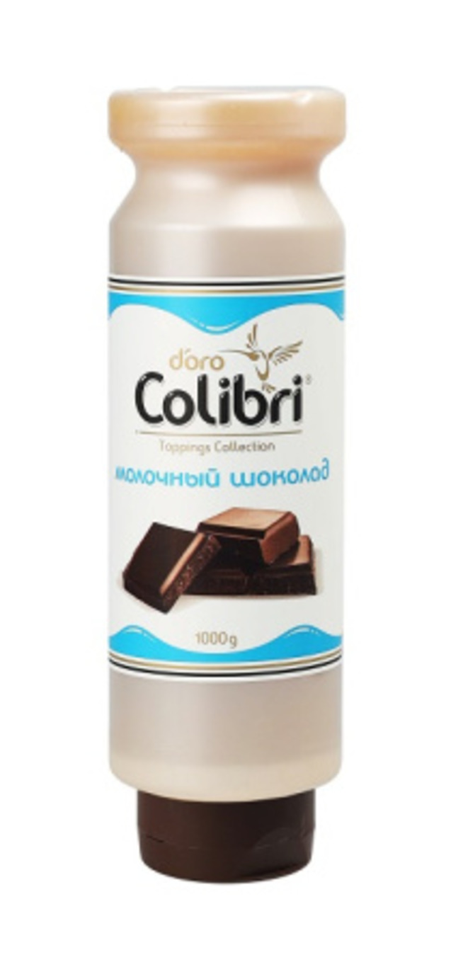 Топпинг Золотая Колибри Молочный шоколад, 1 кг