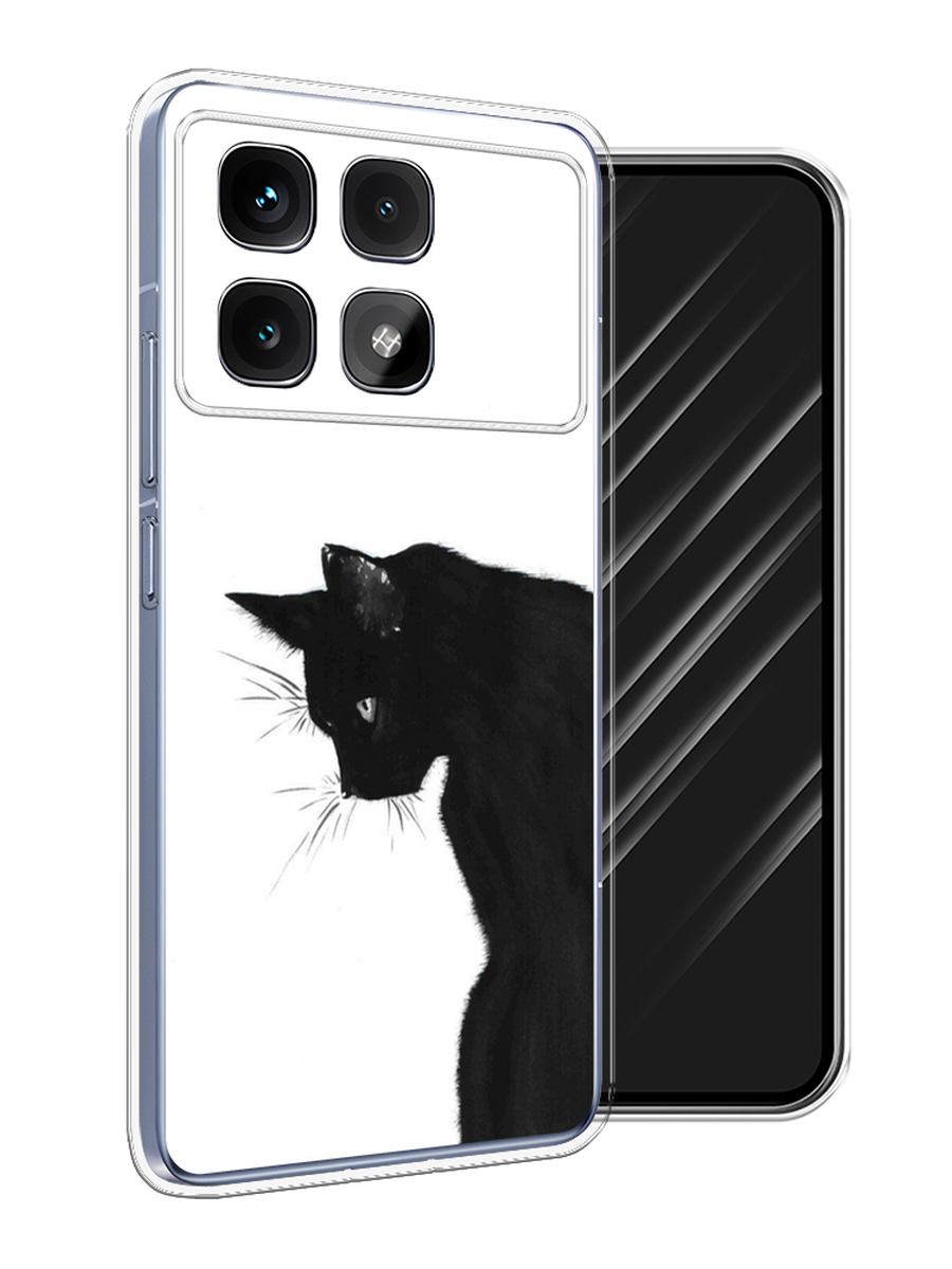 

Чехол Awog на Xiaomi Redmi K70 Ultra "Black cat", Черный;белый, 323050-1