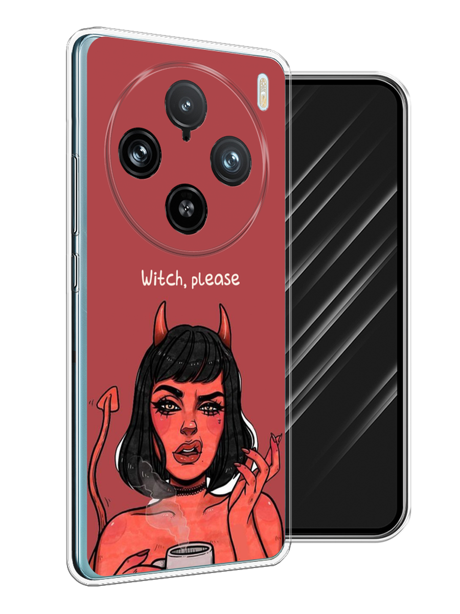 

Чехол Awog на Vivo X100 Pro "Evil Girl", Бордовый;черный, 2611850-1