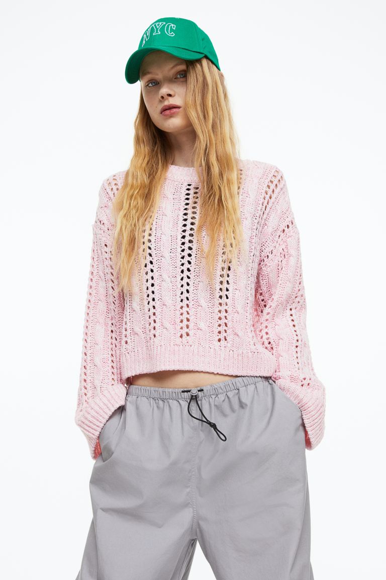 

Джемпер женский H&M 1120560004 розовый XL (доставка из-за рубежа), 1120560004