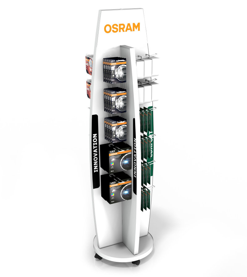 OSRAM DISPLAY02 напольный поворотный дисплей 4052899545700 100026813526