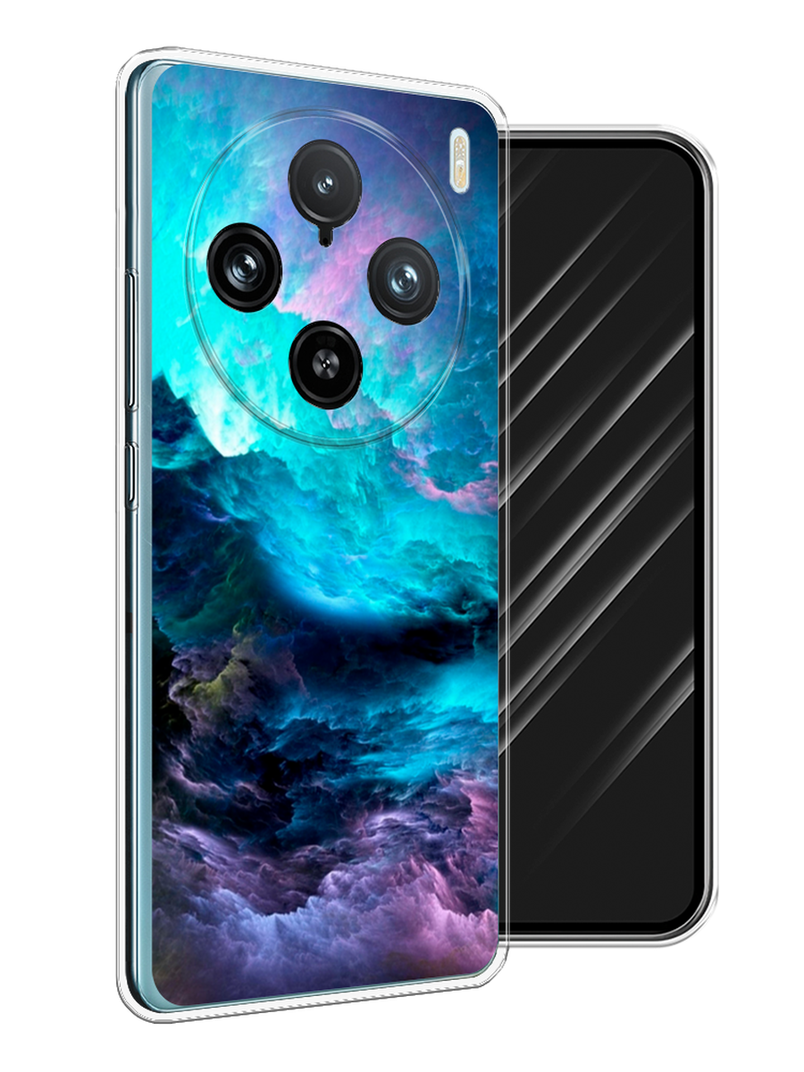

Чехол Awog на Vivo X100 Pro "Бирюзовое небо", Бирюзовый;фиолетовый;черный, 2611850-1