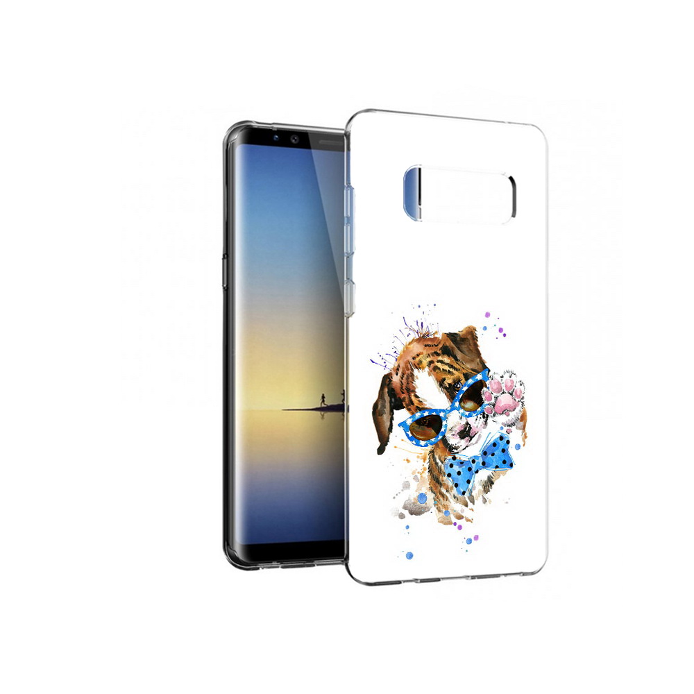 

Чехол MyPads Tocco для Samsung Galaxy Note 8 лапочка, Прозрачный, Tocco