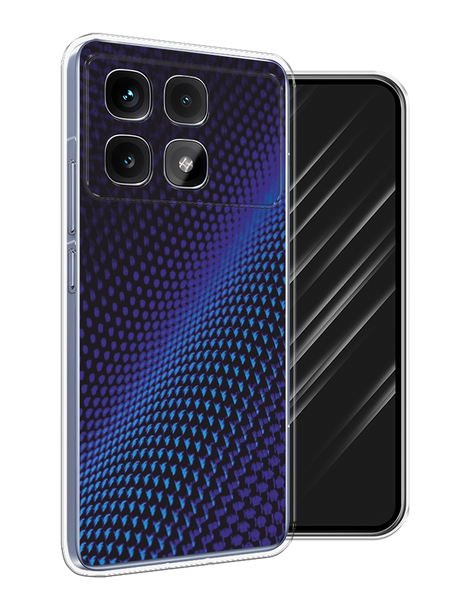 

Чехол Awog на Xiaomi Redmi K70 Ultra "Синий карбон", Черный;синий, 323050-1