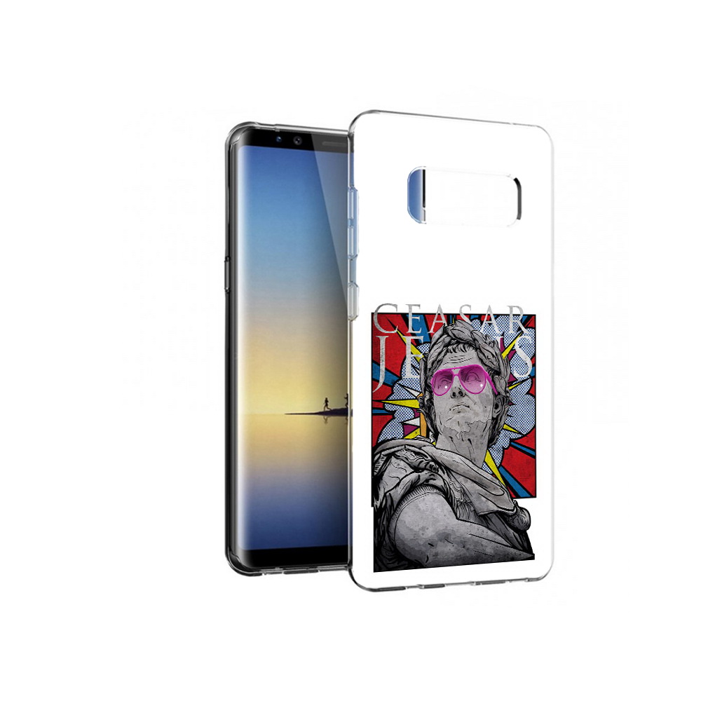 

Чехол MyPads Tocco для Samsung Galaxy Note 8 крутая статуя свободы, Прозрачный, Tocco