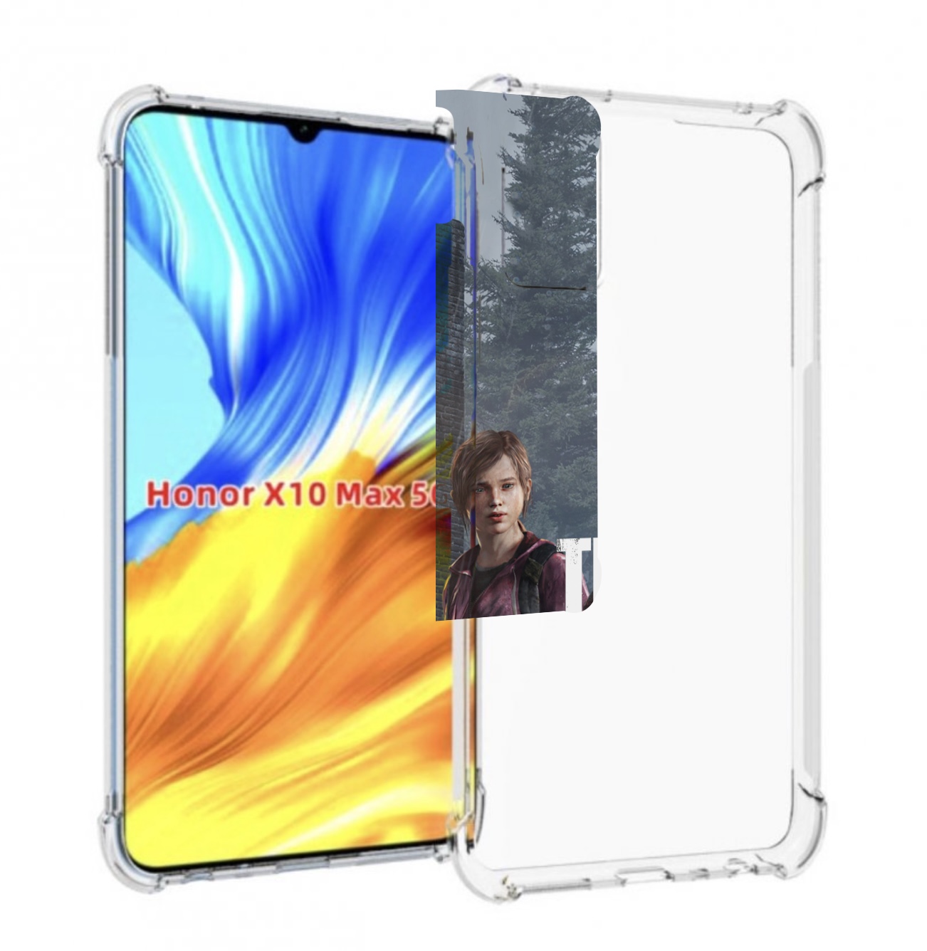 

Чехол MyPads Одни из нас Джоэл и Элли для Honor X10 Max, Прозрачный, Tocco