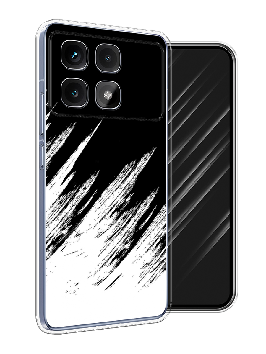 

Чехол Awog на Xiaomi Redmi K70 Ultra "Черно белые брызги", Черный;белый;бежевый, 323050-1