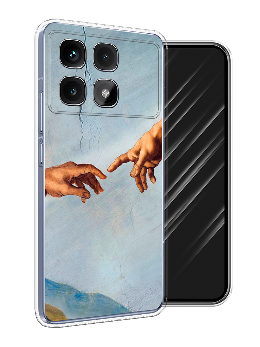 

Чехол Awog на Xiaomi Redmi K70 Ultra "Сотворение Адама", Голубой;коричневый;серый, 323050-1
