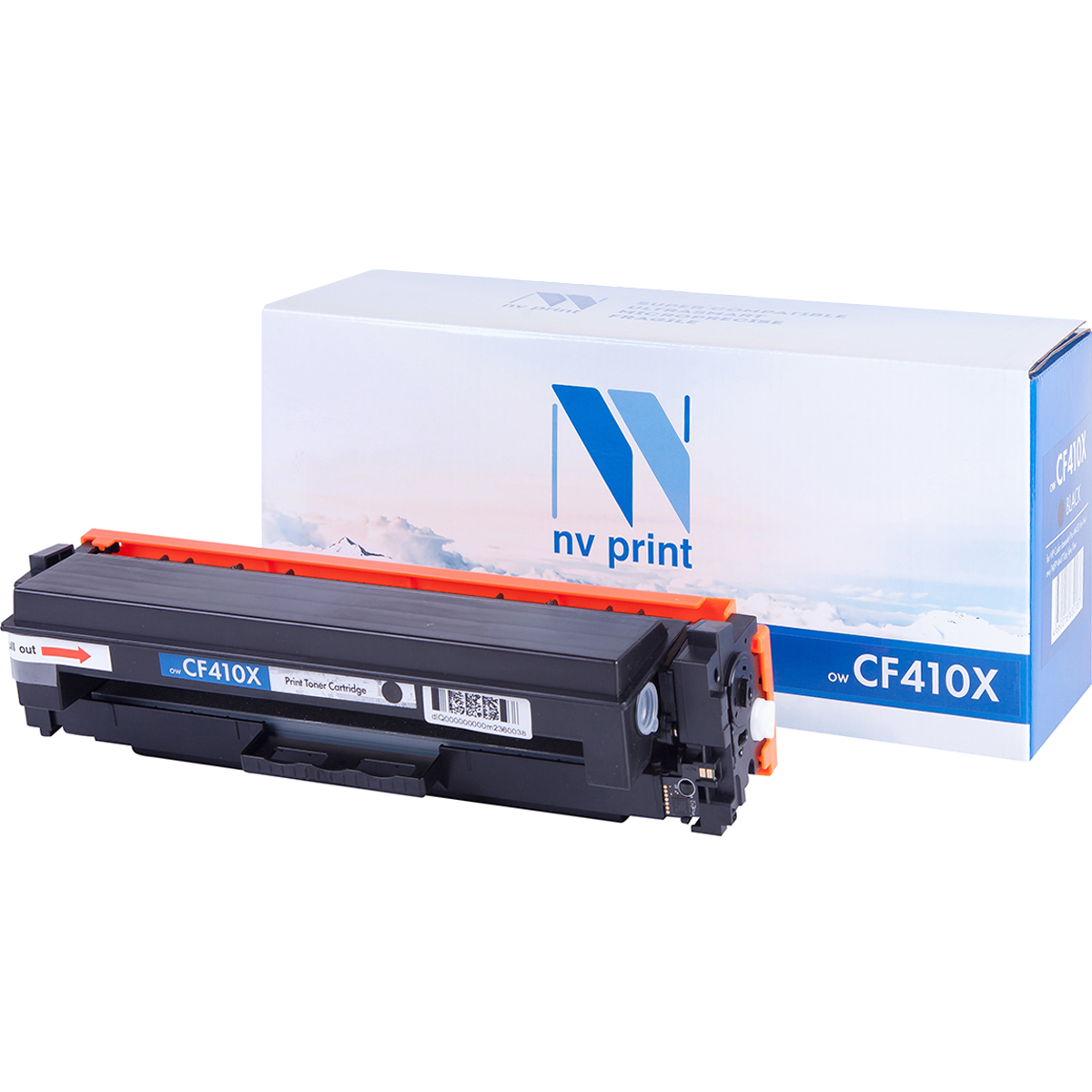 Картридж для лазерного принтера NV Print CF410X черный