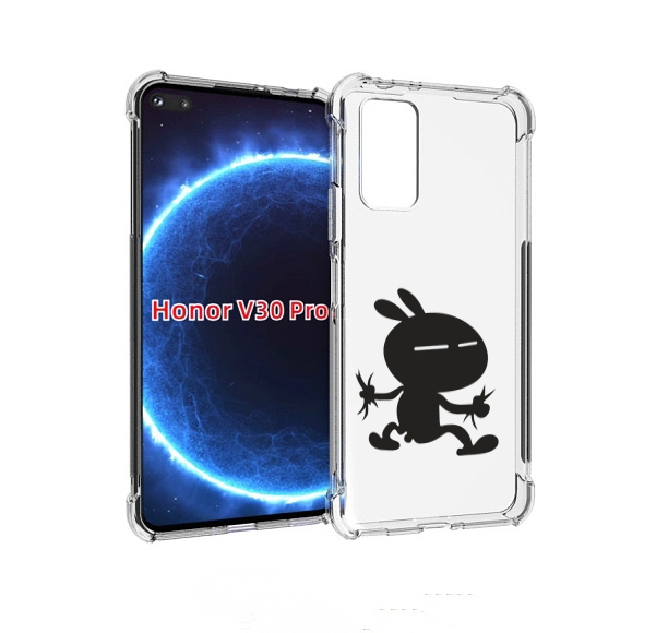 

Чехол бампер MyPads Боец для Honor V30 Pro, Прозрачный, Tocco