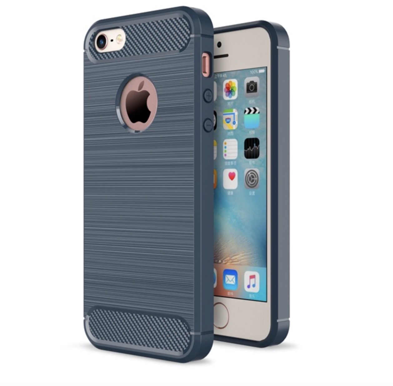 

Чехол MyPads для IPhone 5/5S/SE/5SE Blue, Синий