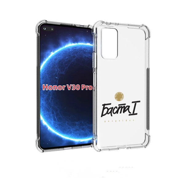 

Чехол бампер MyPads Баста 1 Баста для Honor V30 Pro, Прозрачный, Tocco