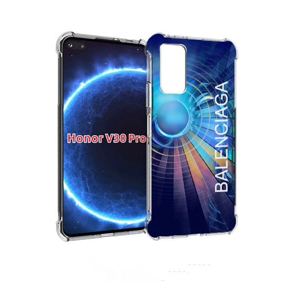 

Чехол бампер MyPads Баленсиага-абстракция для Honor V30 P, Прозрачный, Tocco