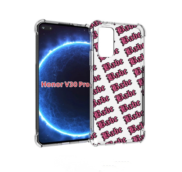 

Чехол бампер MyPads Бабе для Honor V30 Pro, Прозрачный, Tocco