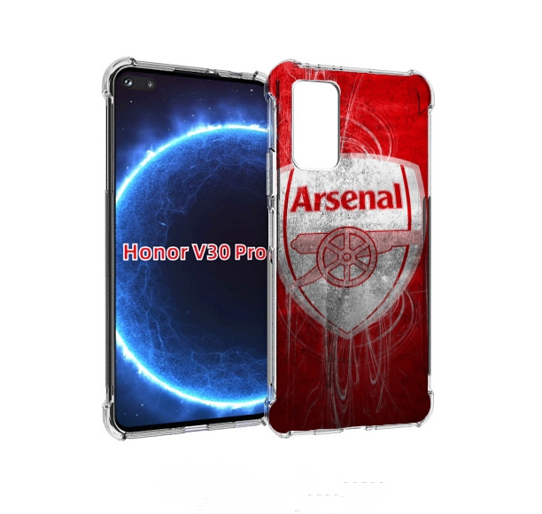 

Чехол бампер MyPads Арсенал для Honor V30 Pro, Прозрачный, Tocco