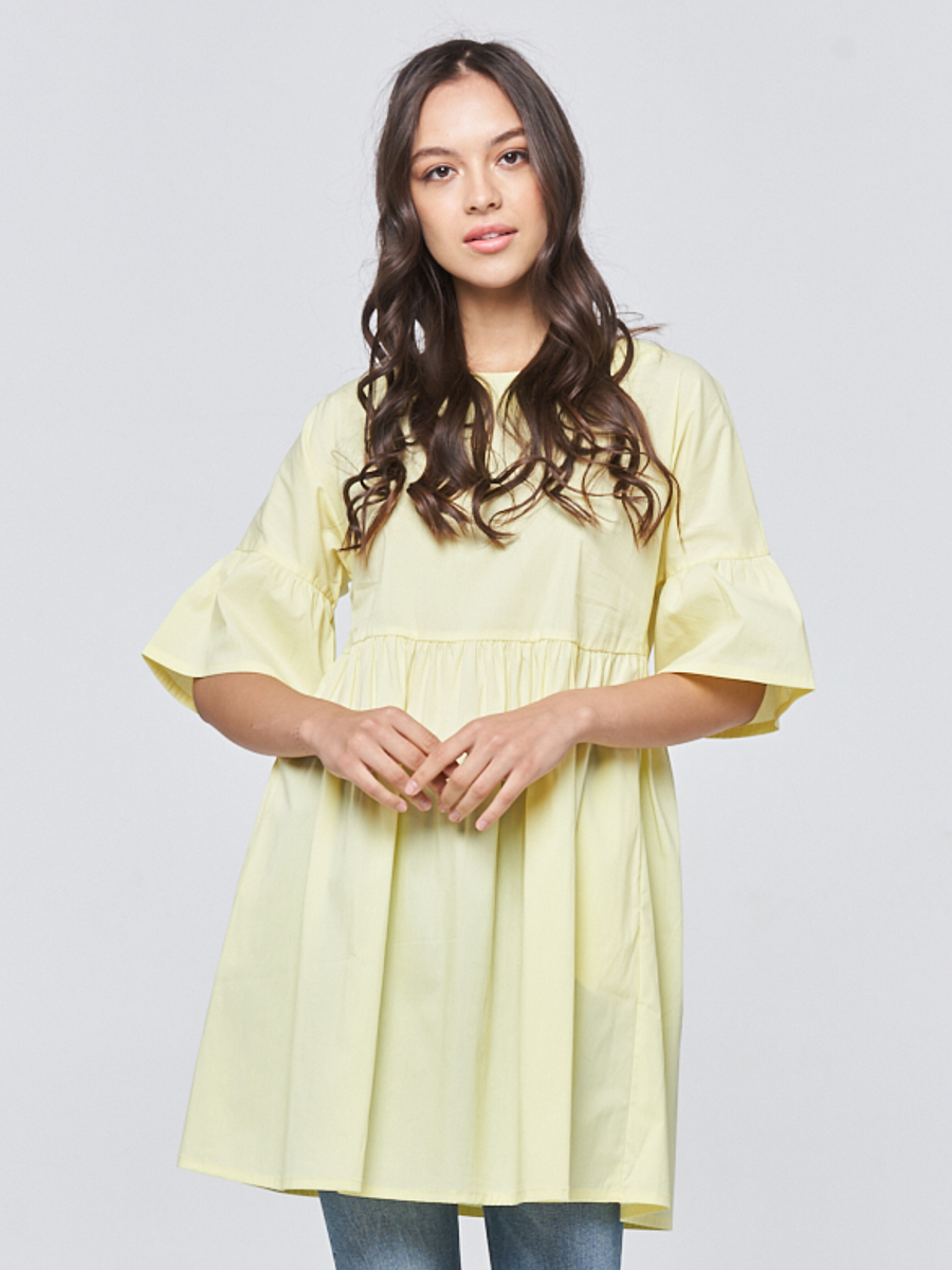 

Туника женская VAY 201-3588 желтая 50 RU, 201-3588