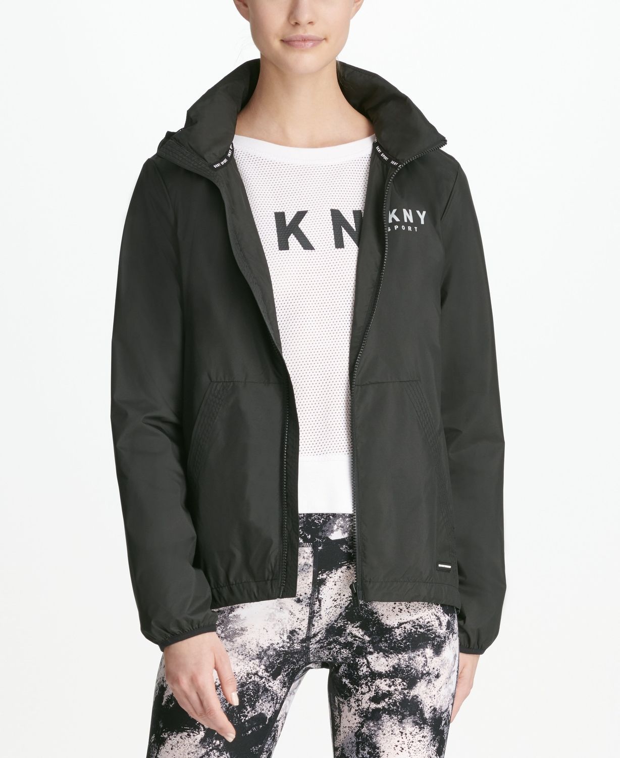 

Ветровка женская DKNY DP8J8195 черная S, DP8J8195