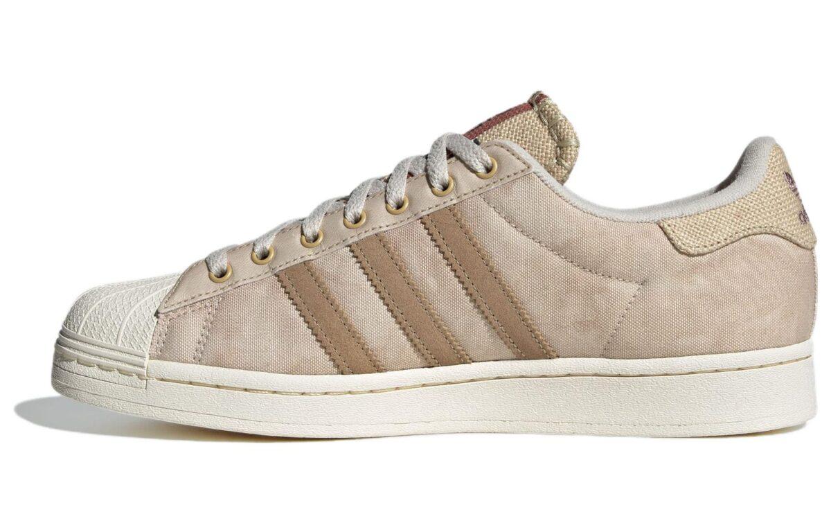 

Кеды унисекс Adidas Superstar бежевые 45 EU, Бежевый, Superstar