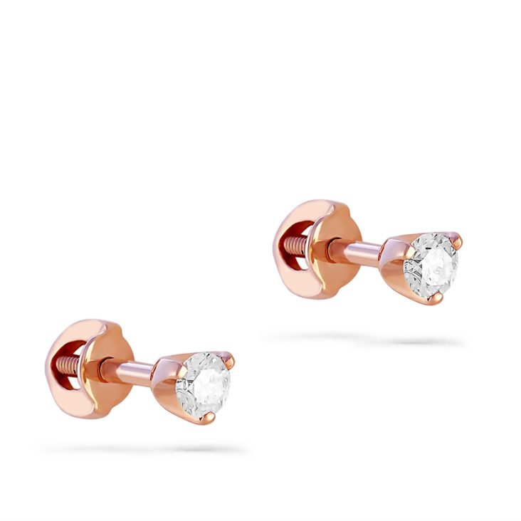 

Серьги из красного золота с бриллиантом Kabarovsky 2-0060-1000, 2-0060-1000