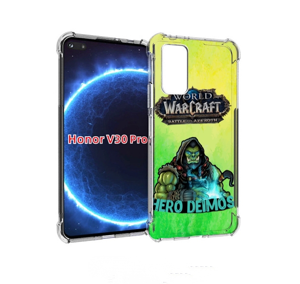 

Чехол бампер MyPads world-of-warcraft мужской для Honor V, Прозрачный, Tocco