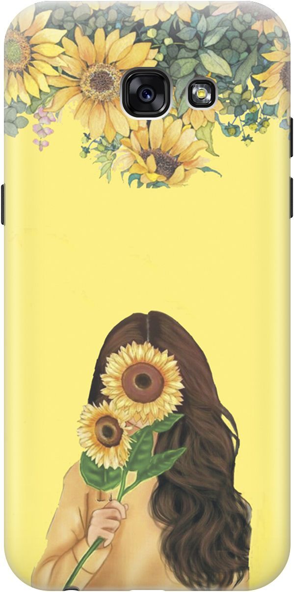 

Чехол на Samsung Galaxy A5 (2017) с принтом "Девушка и подсолнухи", Желтый;оранжевый, 4629