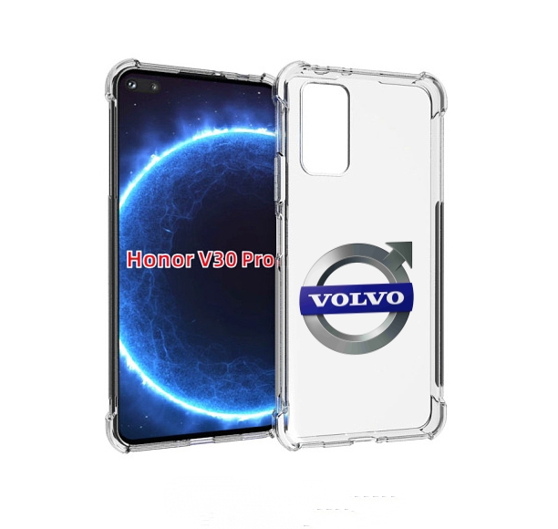 

Чехол бампер MyPads volvo мужской для Honor V30 Pro, Прозрачный, Tocco