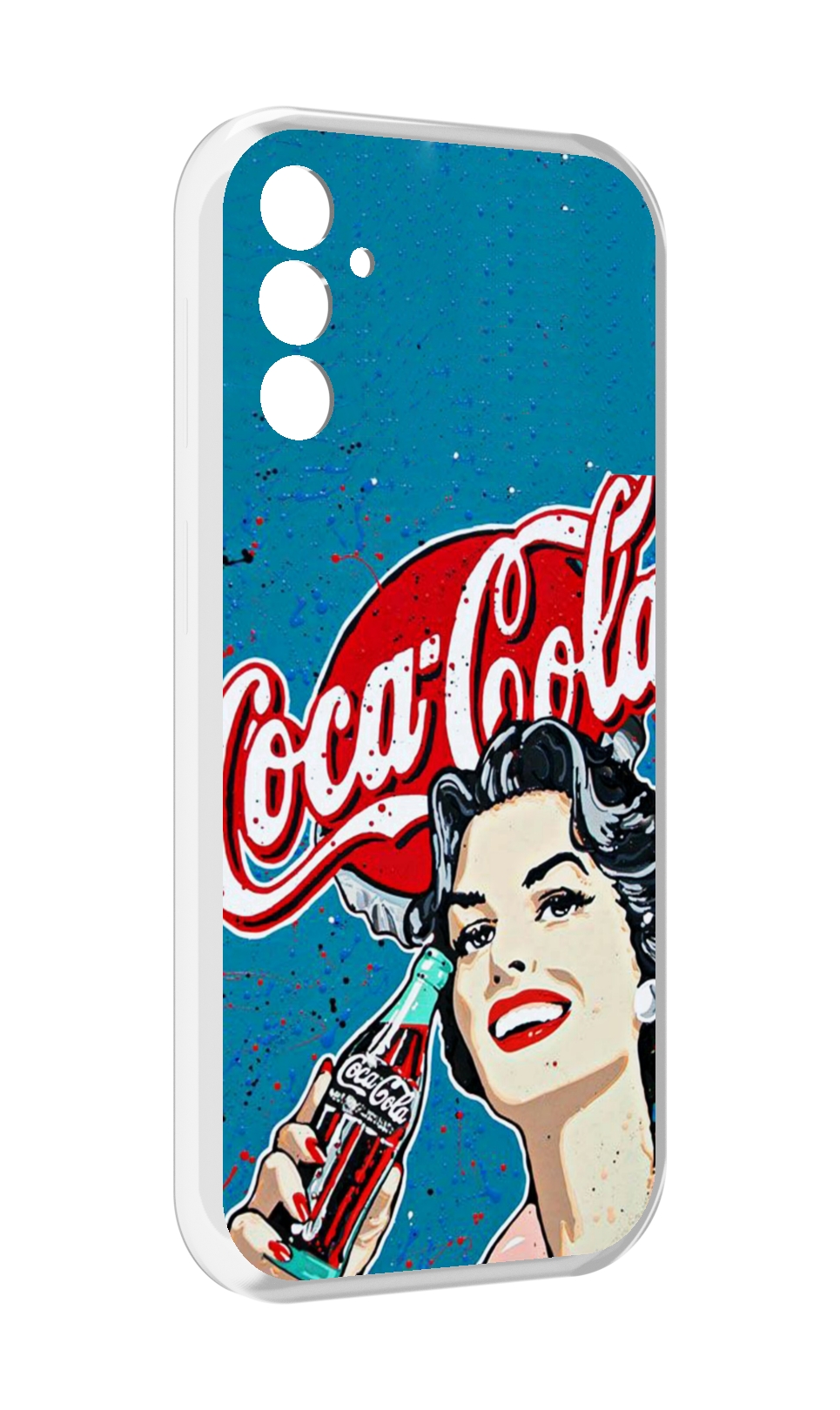 

Чехол MyPads вкусная кола картинка для Samsung Galaxy M13, Прозрачный, Tocco