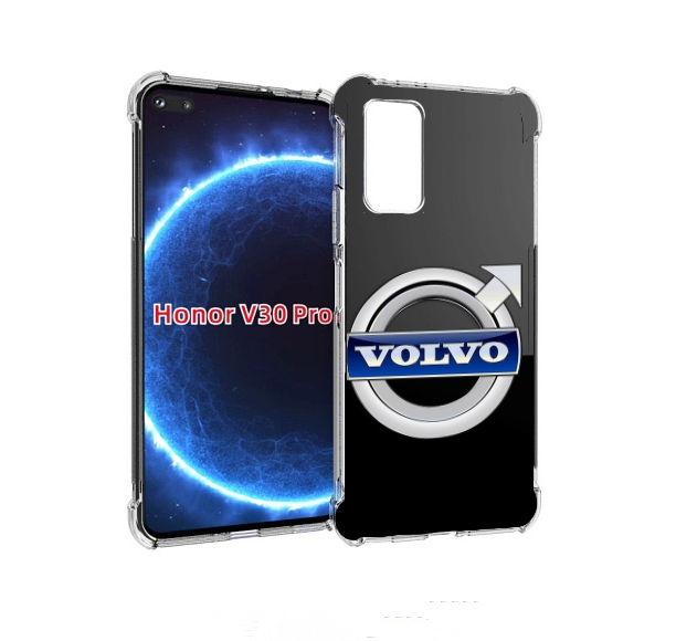 

Чехол бампер MyPads volco вольво 2 мужской для Honor V30, Прозрачный, Tocco