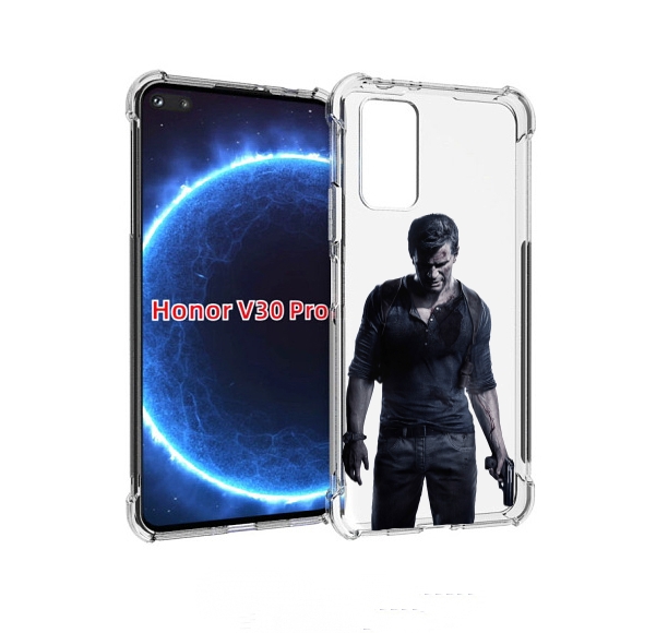 

Чехол бампер MyPads uncharted-4 для Honor V30 Pro, Прозрачный, Tocco