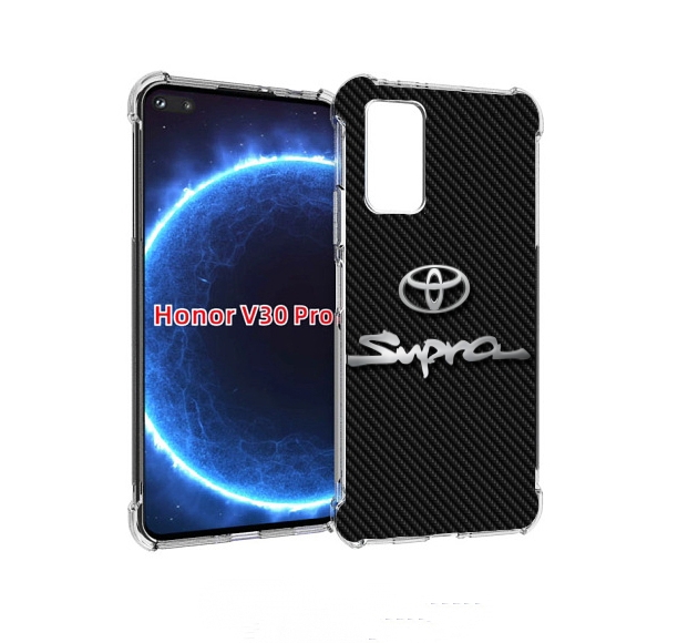 Чехол бампер MyPads toyota тои?ота 2 для Honor V30 Pro