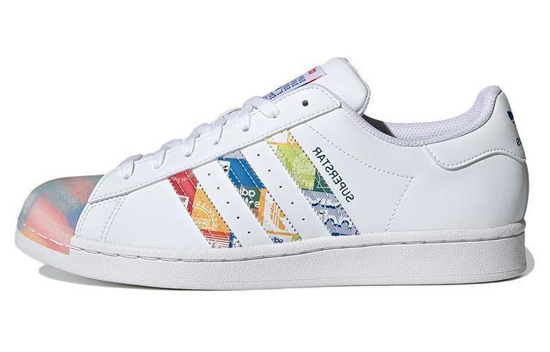 

Кеды унисекс Adidas Superstar разноцветные 47 EU, Разноцветный, Superstar