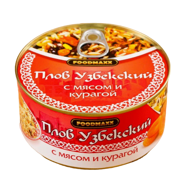 Плов узбекский Праздничный с мясом и курагой, 325г