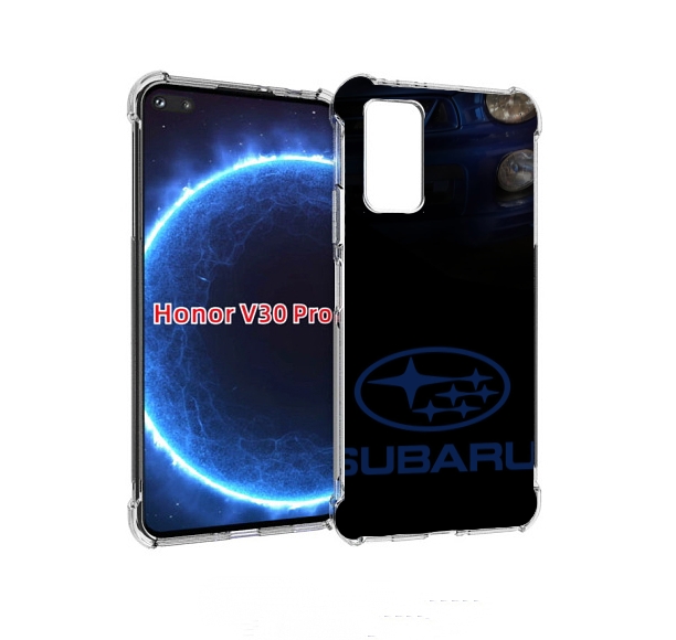 

Чехол бампер MyPads subaru субару 3 для Honor V30 Pro, Прозрачный, Tocco