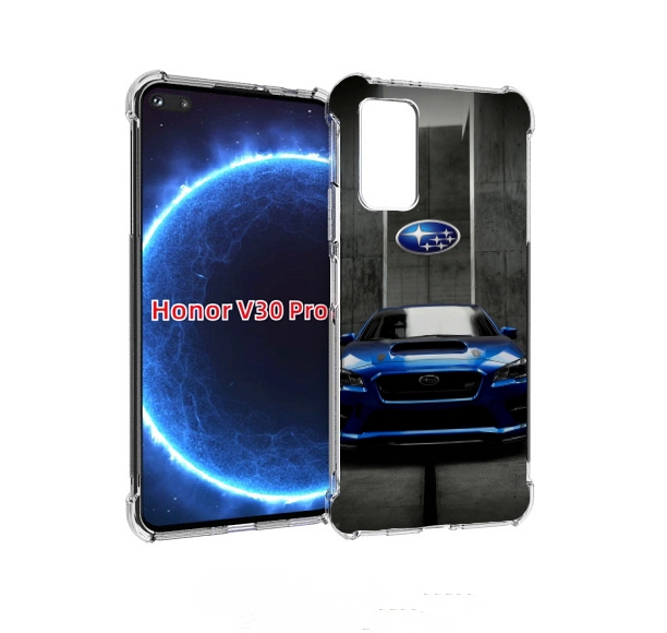 

Чехол бампер MyPads subaru субару 1 мужской для Honor V30, Прозрачный, Tocco