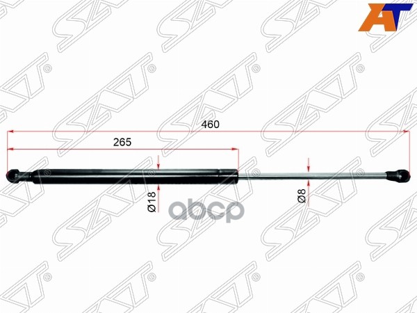 

Амортизатор Крышки Багажника Toyota Auris #Ze15# 06- St-68950-02091 Sat арт. ST6895002091