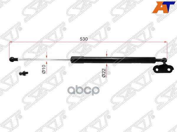 

Амортизатор Крышки Багажника Toyota 4runner 02-09/Hilux Surf 02-05 Rh (правый) Sat арт. ST