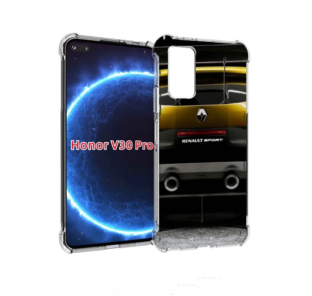 

Чехол бампер MyPads renault-рено-3 мужской для Honor V30, Прозрачный, Tocco