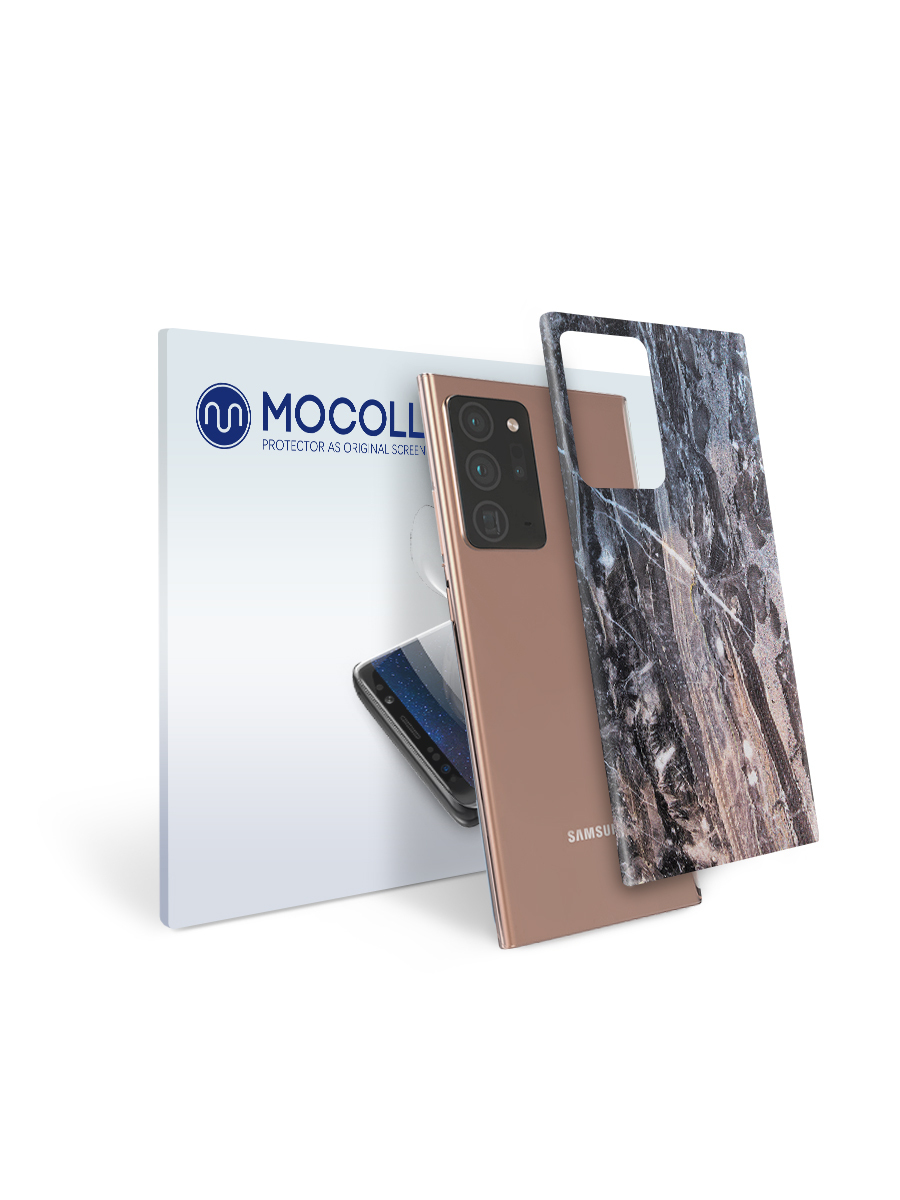 

Пленка защитная MOCOLL для задней панели Samsung GALAXY Note 10 Plus Камень Серый