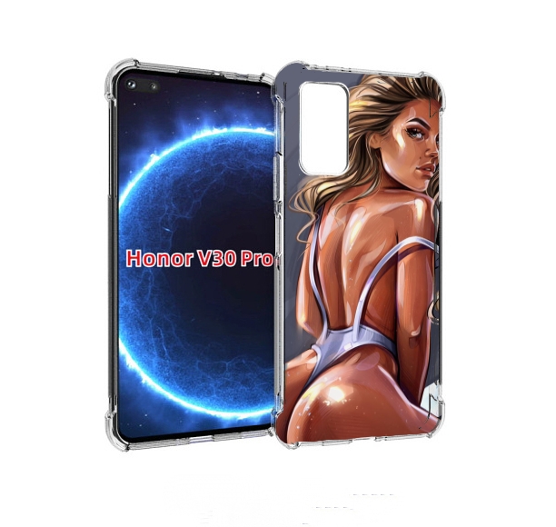 

Чехол бампер MyPads craigos-art для Honor V30 Pro, Прозрачный, Tocco