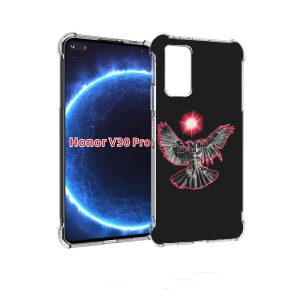 

Чехол бампер MyPads pyrokinesis валькирия для Honor V30 P, Прозрачный, Tocco