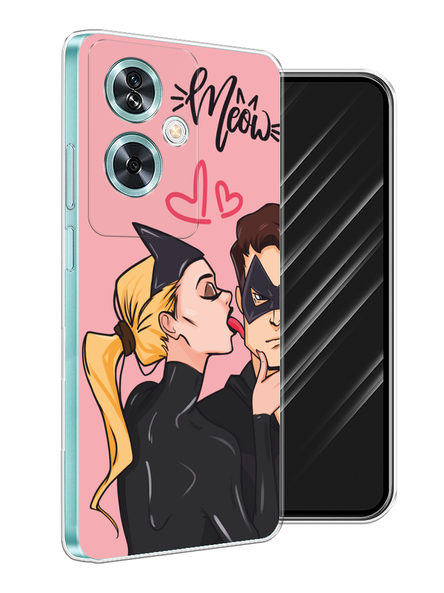 

Чехол Awog на OnePlus Nord N30 SE "Kiss of Cat Woman", Розовый;черный;бежевый, 154950-1